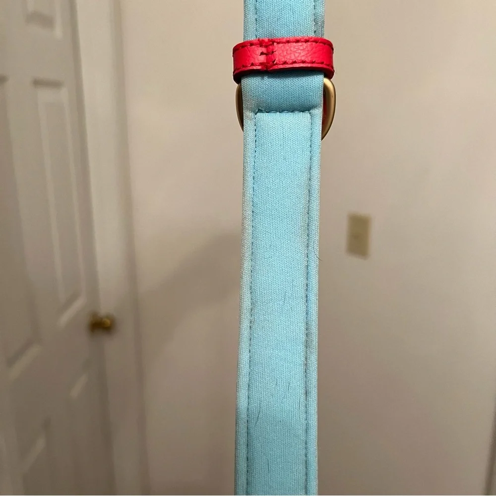 Bright Red Padded Dog Collar